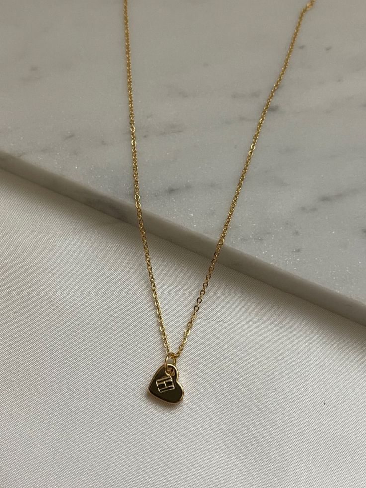 Permanent Couple Pendant with Initials