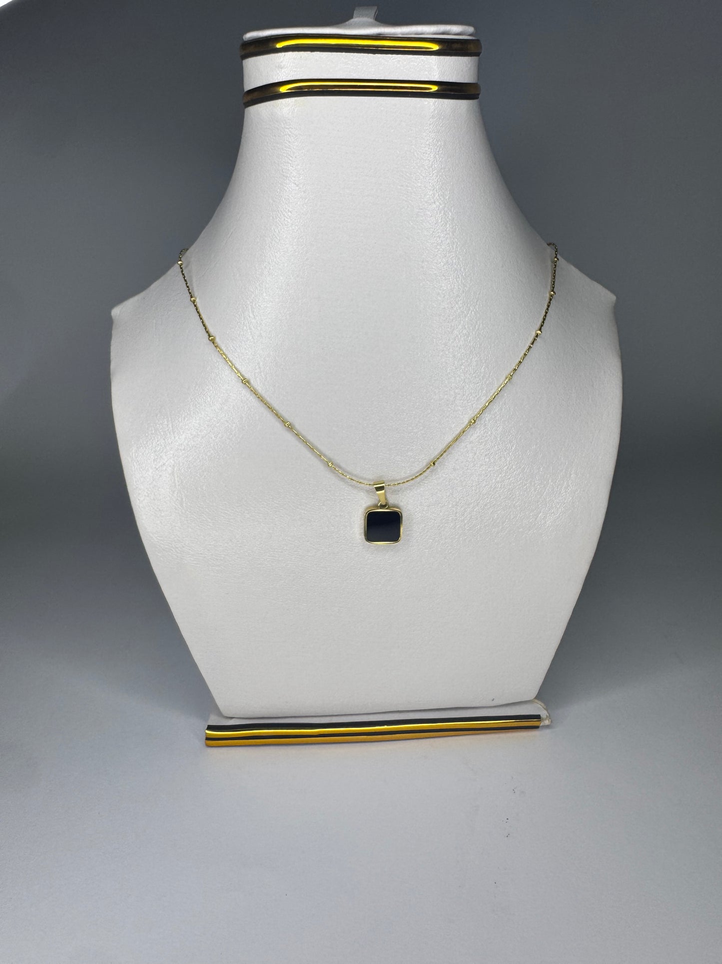 Square Style Pendant-Stainless Steel