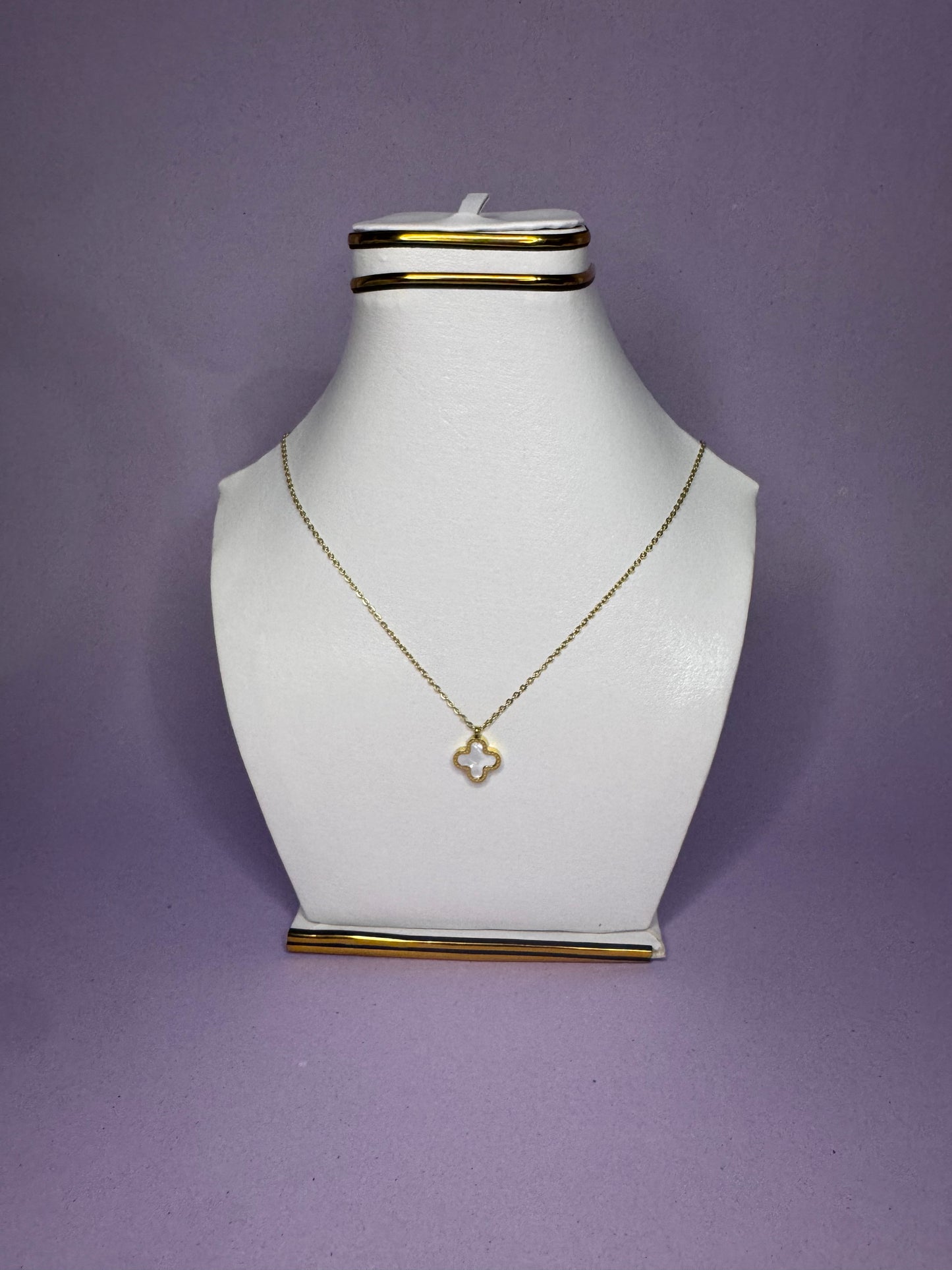Four Leaf Clover Pendant 2 in 1