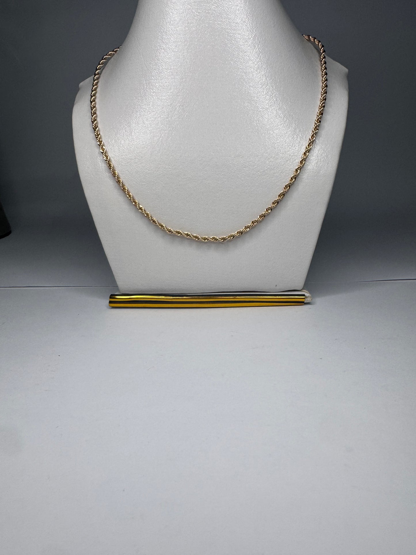 Gold Rope chain-Stainless Steel