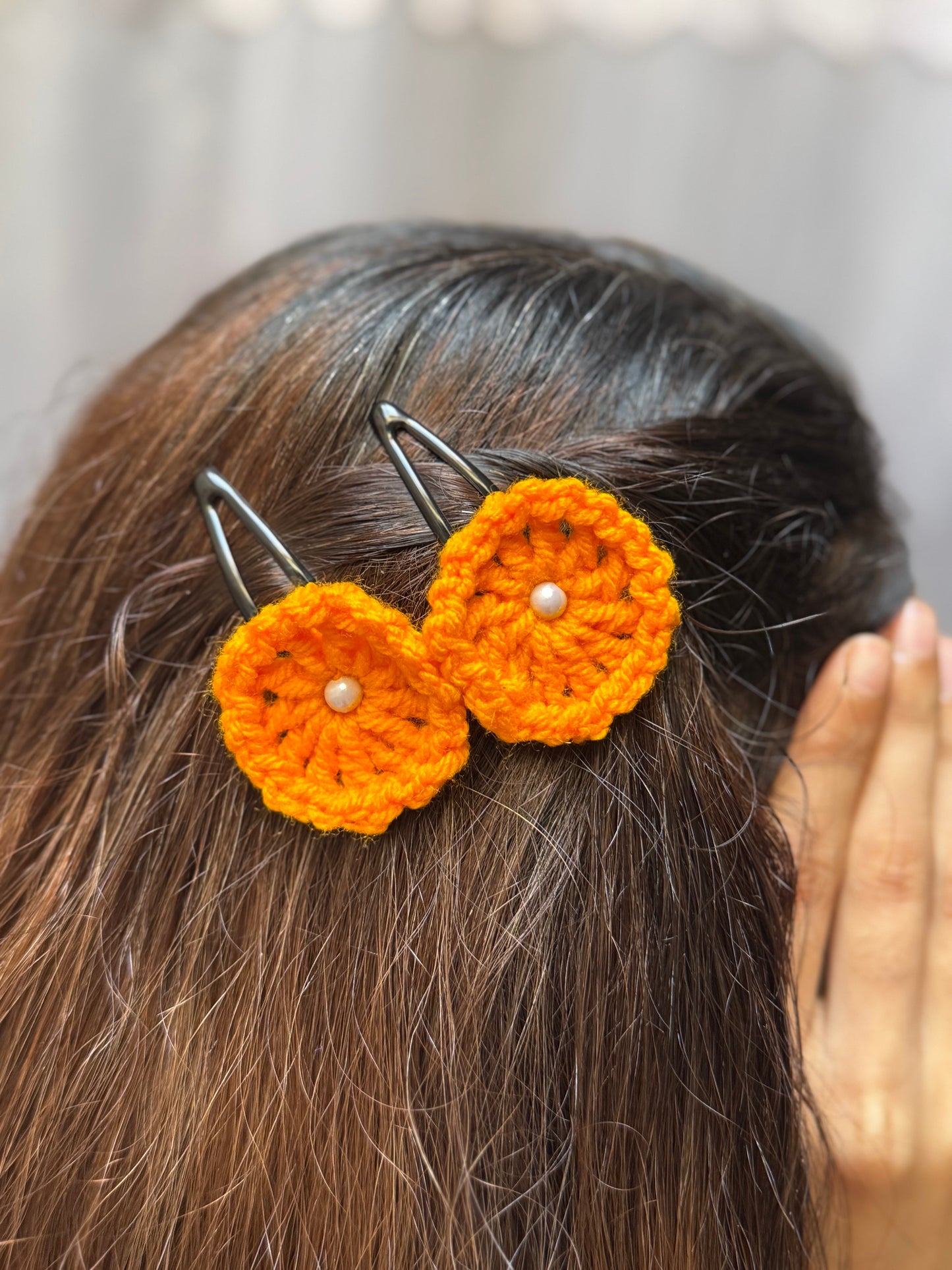 Hair Pins pair of 3- Handmade