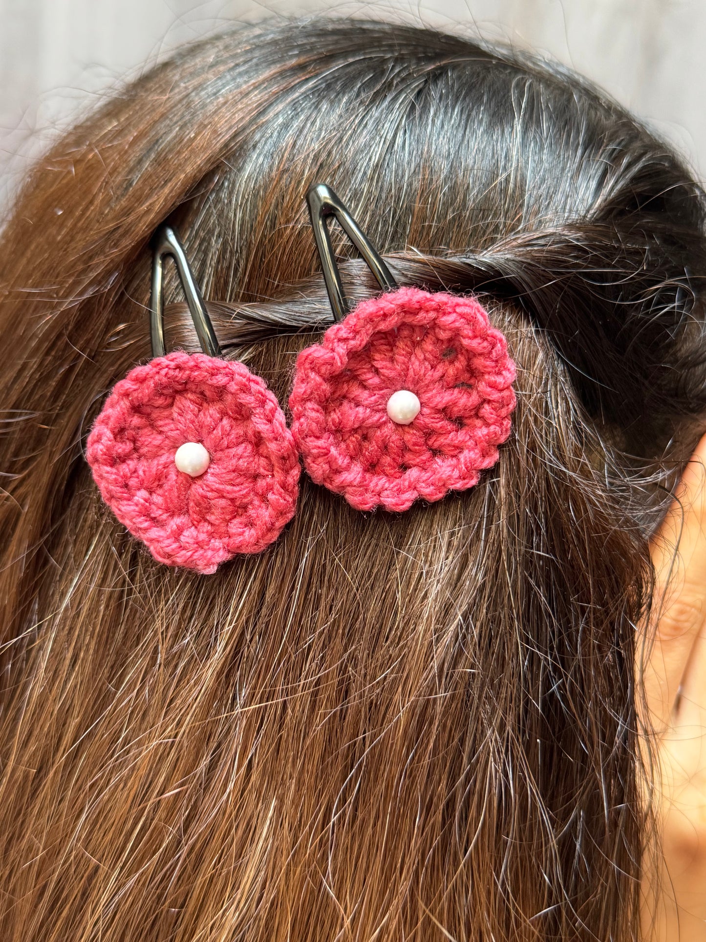 Hair Pins pair of 3- Handmade