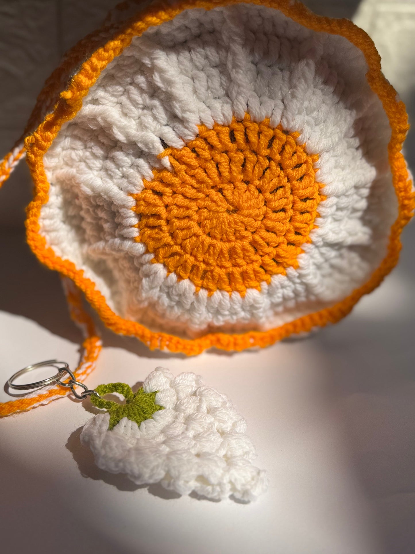 Pair of 4 Strawberry Keychain-Handmade