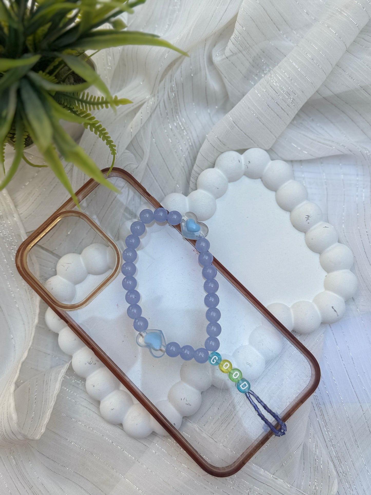 Glowgem mobile charm - Handmade