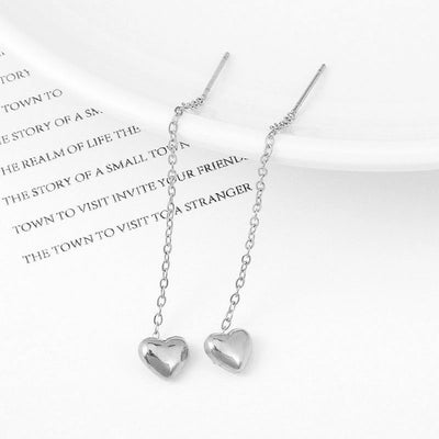 Chain Heart Earings