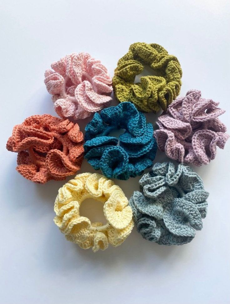 Multicolor Scrunchies