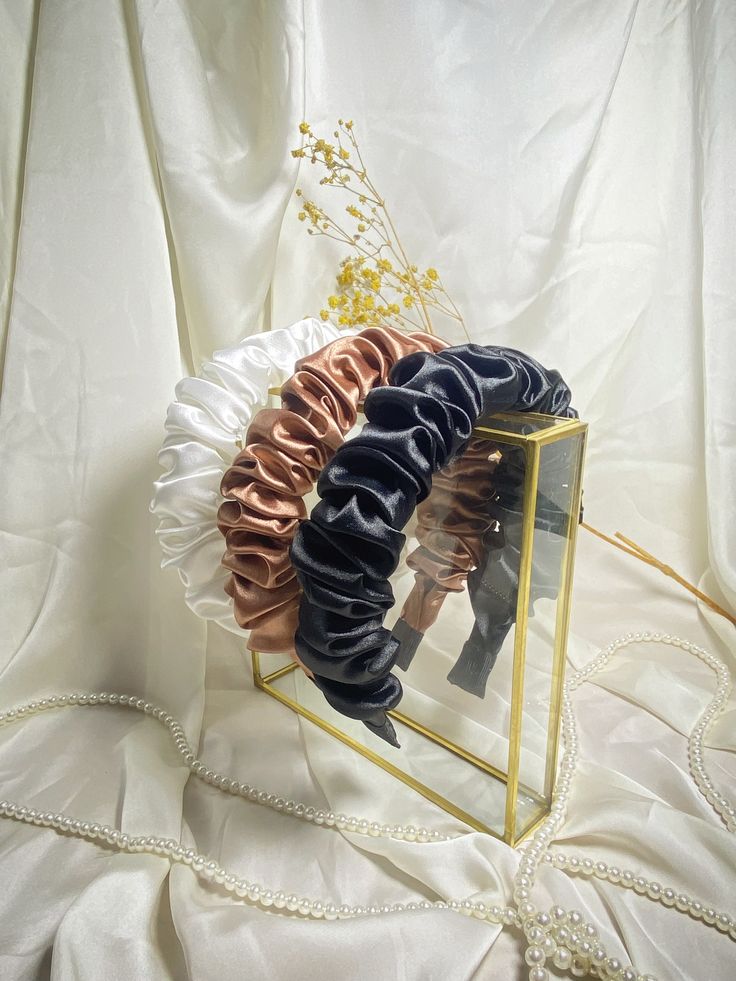 Silk Hair bands - Handmade