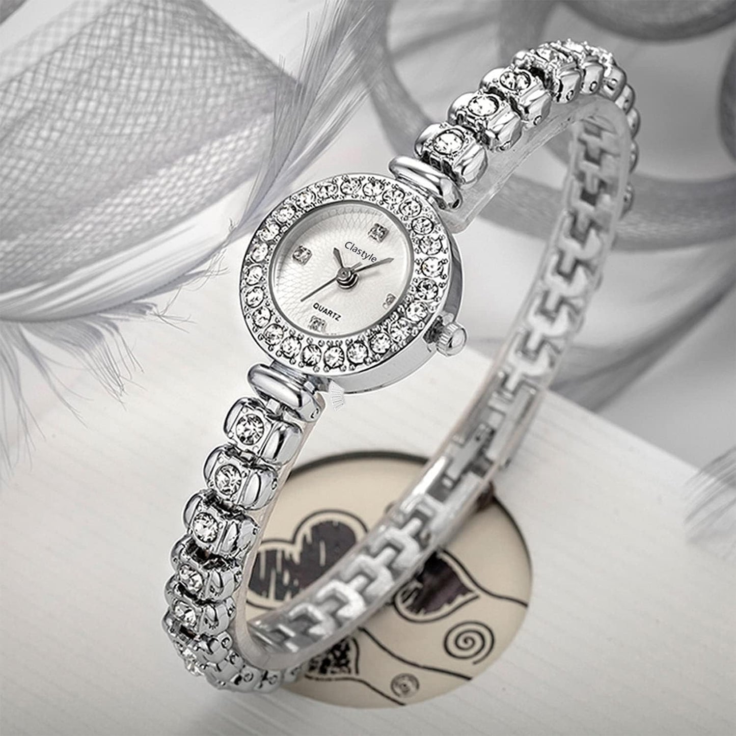 Rhinestones watch Ladies