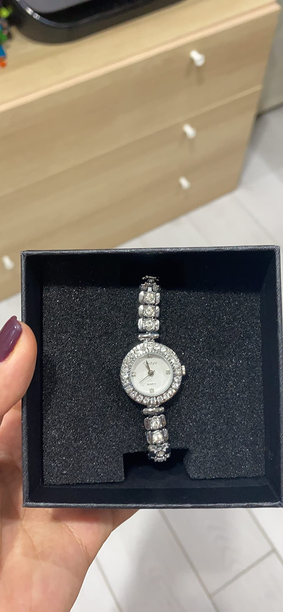 Rhinestones watch Ladies