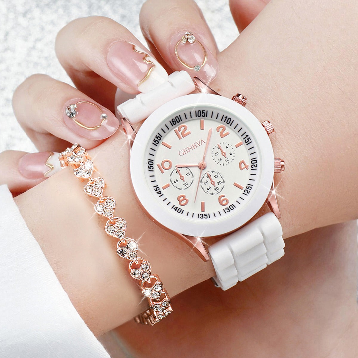 Fashion Silicone Band Women
