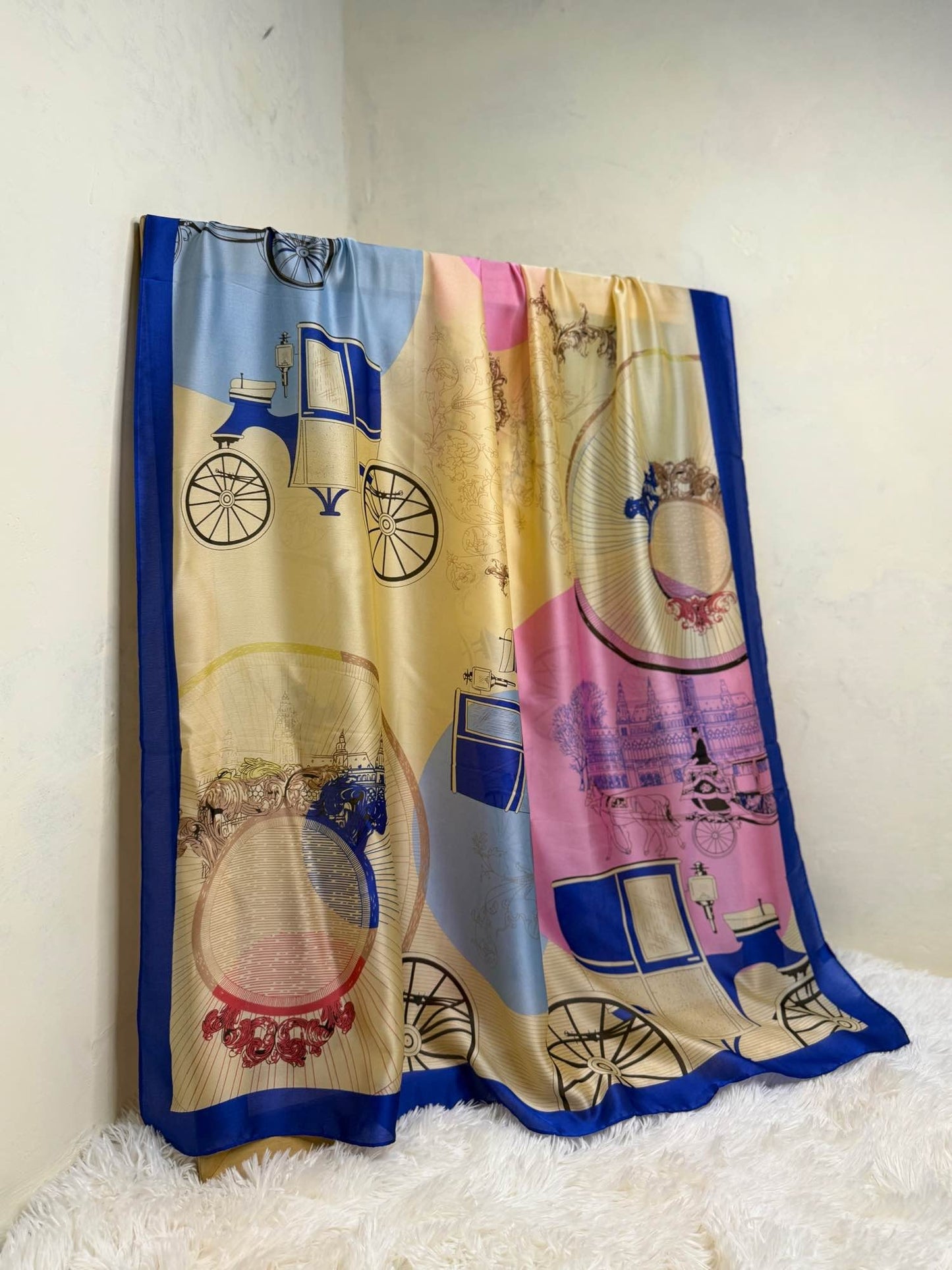 Silk Stylish Printed Hijab
