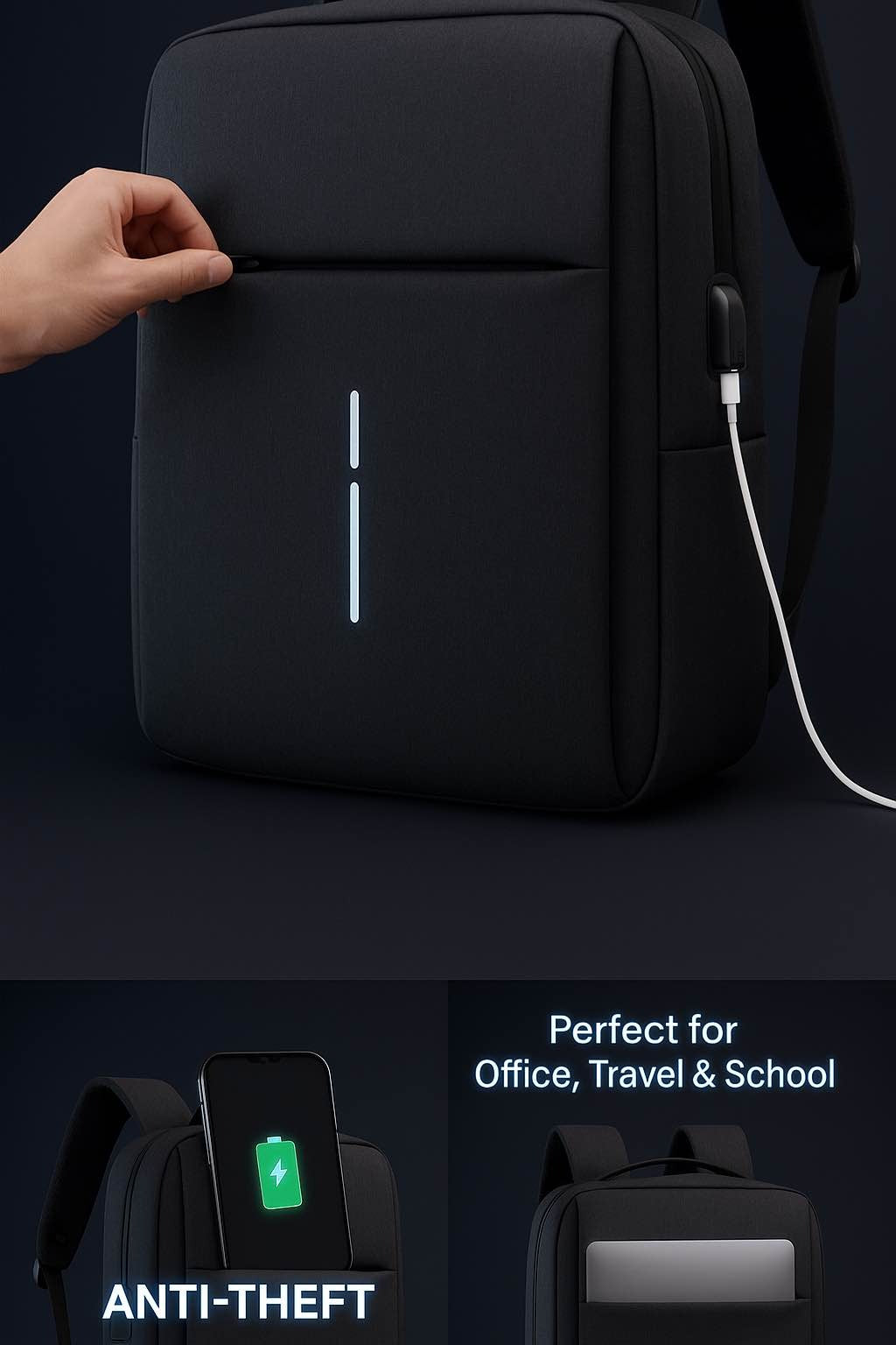 Smart Anti-Theft Backpack