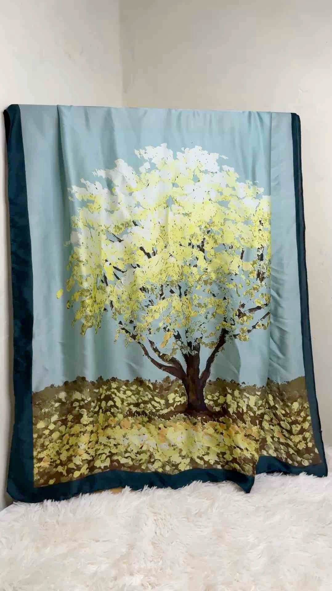 Silk Stylish Printed Hijab