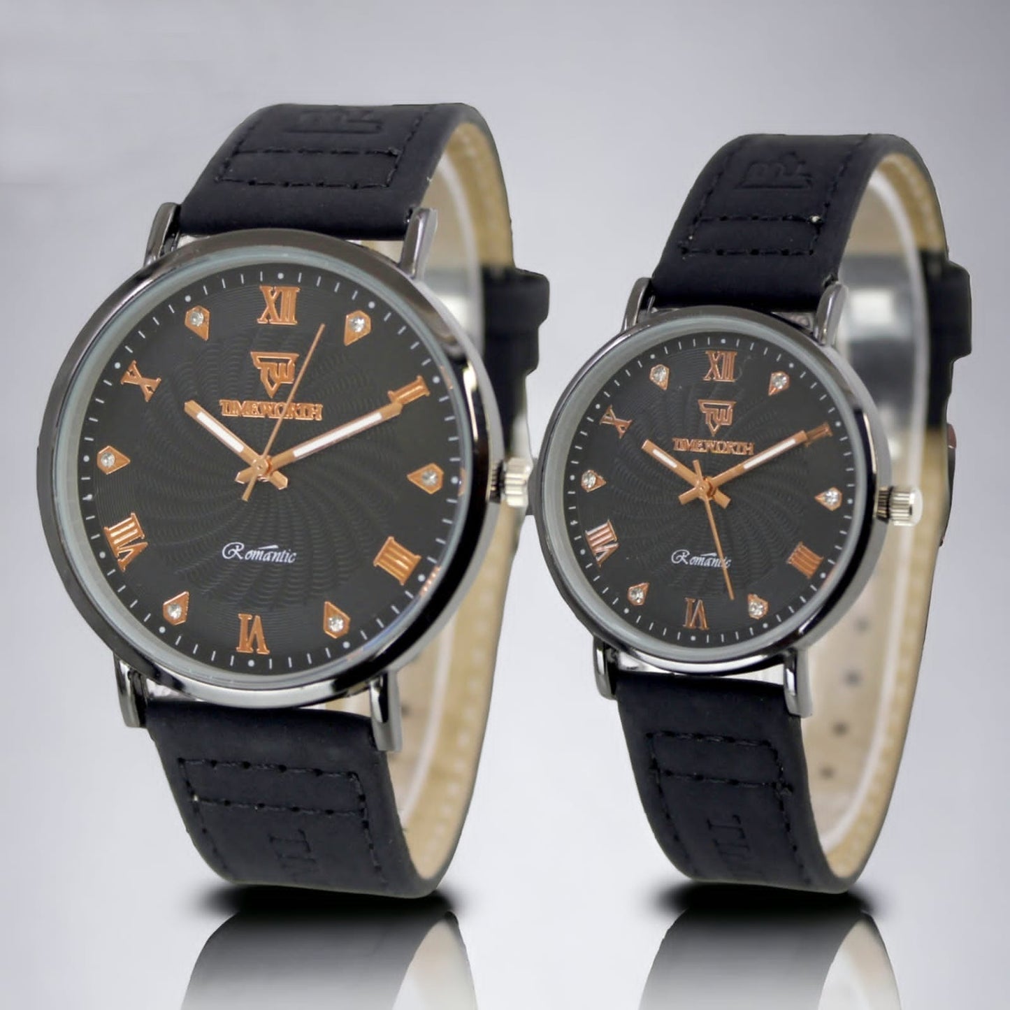Leather Watch For Couple