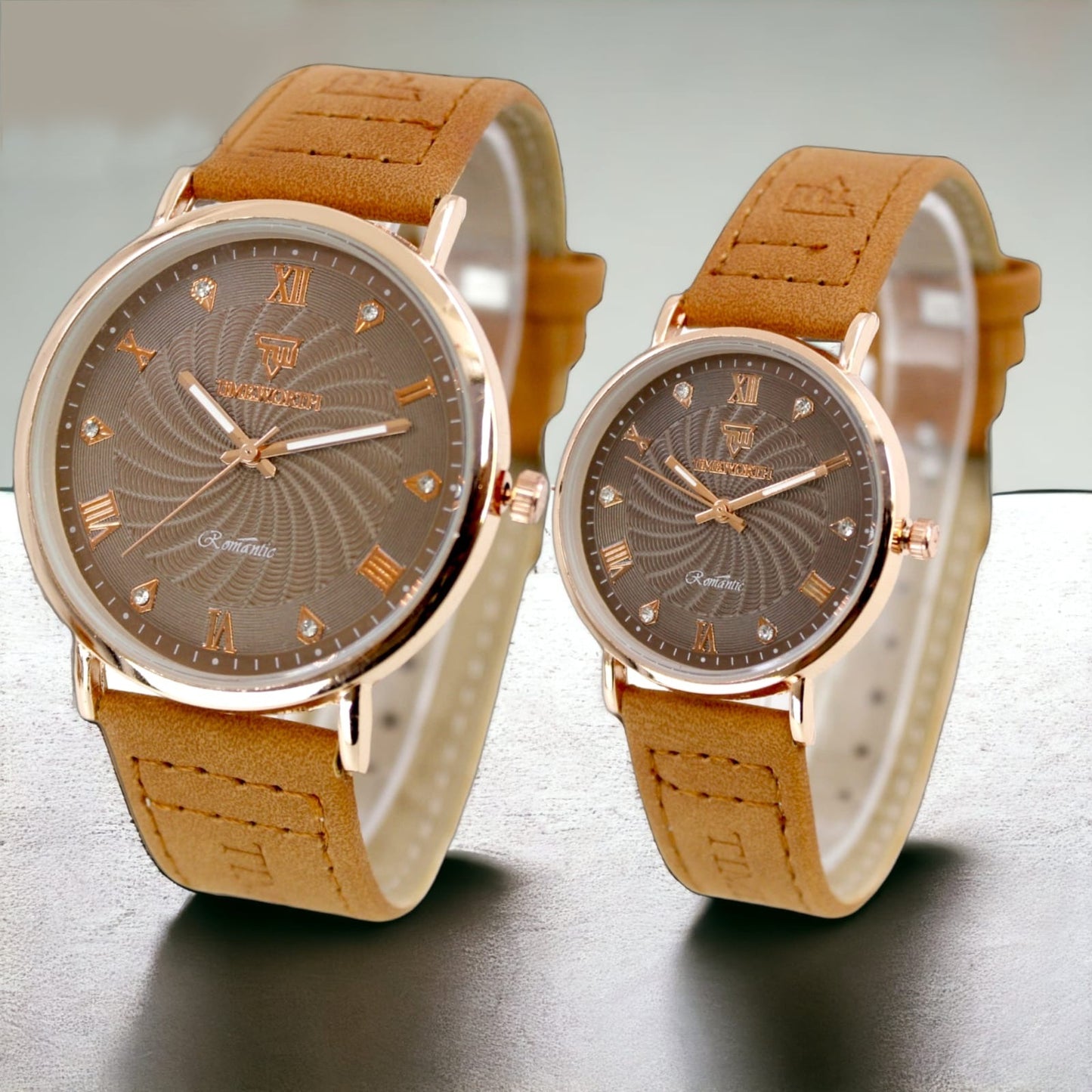 Leather Watch For Couple