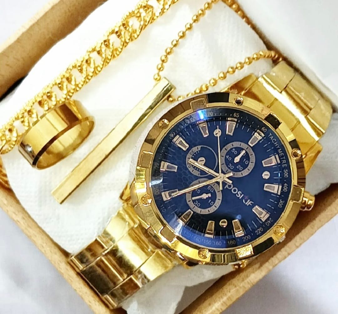 Business steel straps round dial wrist watches- hand watch-silver watch