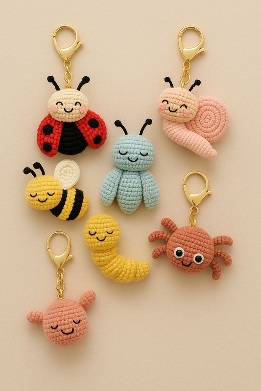 Set of 5 keychain