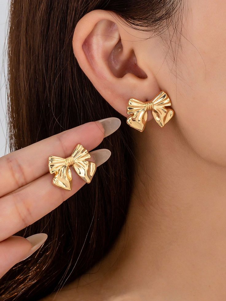 Cute Bow Studs - Stainless Steel