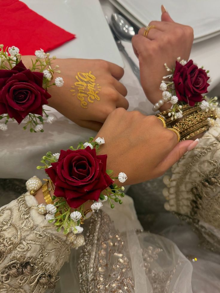 Handmade Pair of Elegant Gajry - Wedding Addition