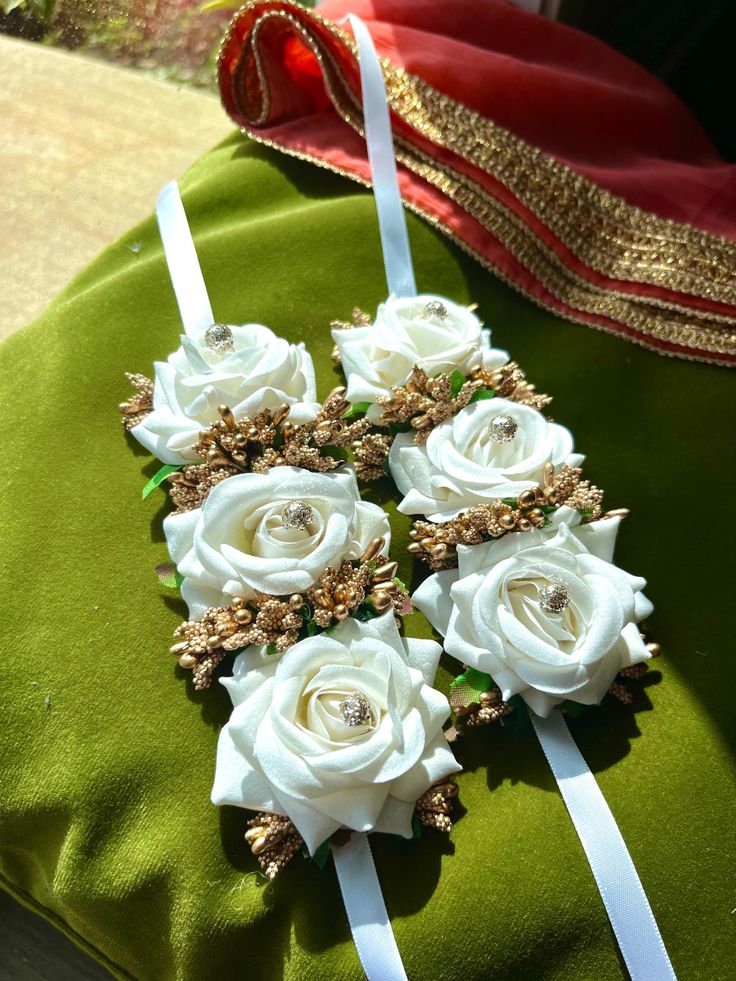 Handmade Pair of Elegant Gajry - Wedding Addition