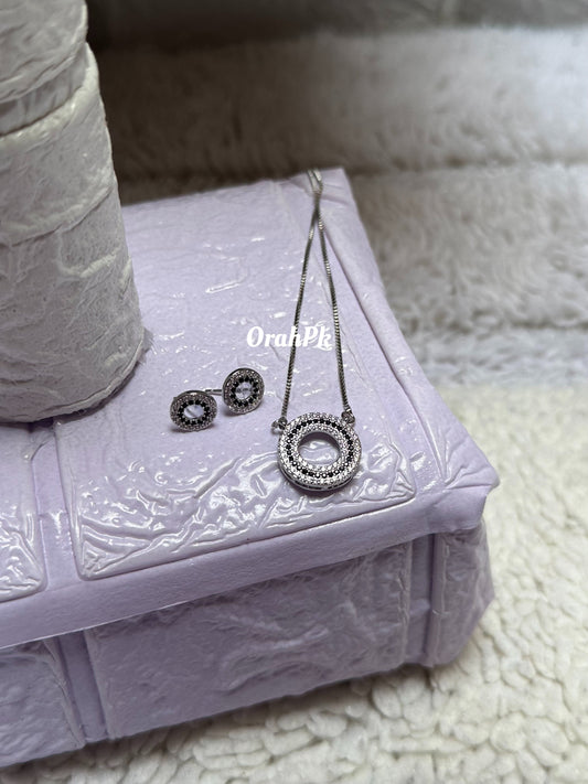 Round Shape Pendant - Stainless Steel