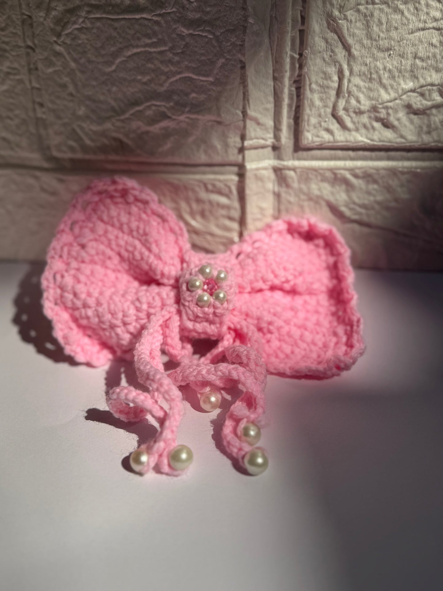 Pack Of 2 Crochet Hair Bow- Handmade