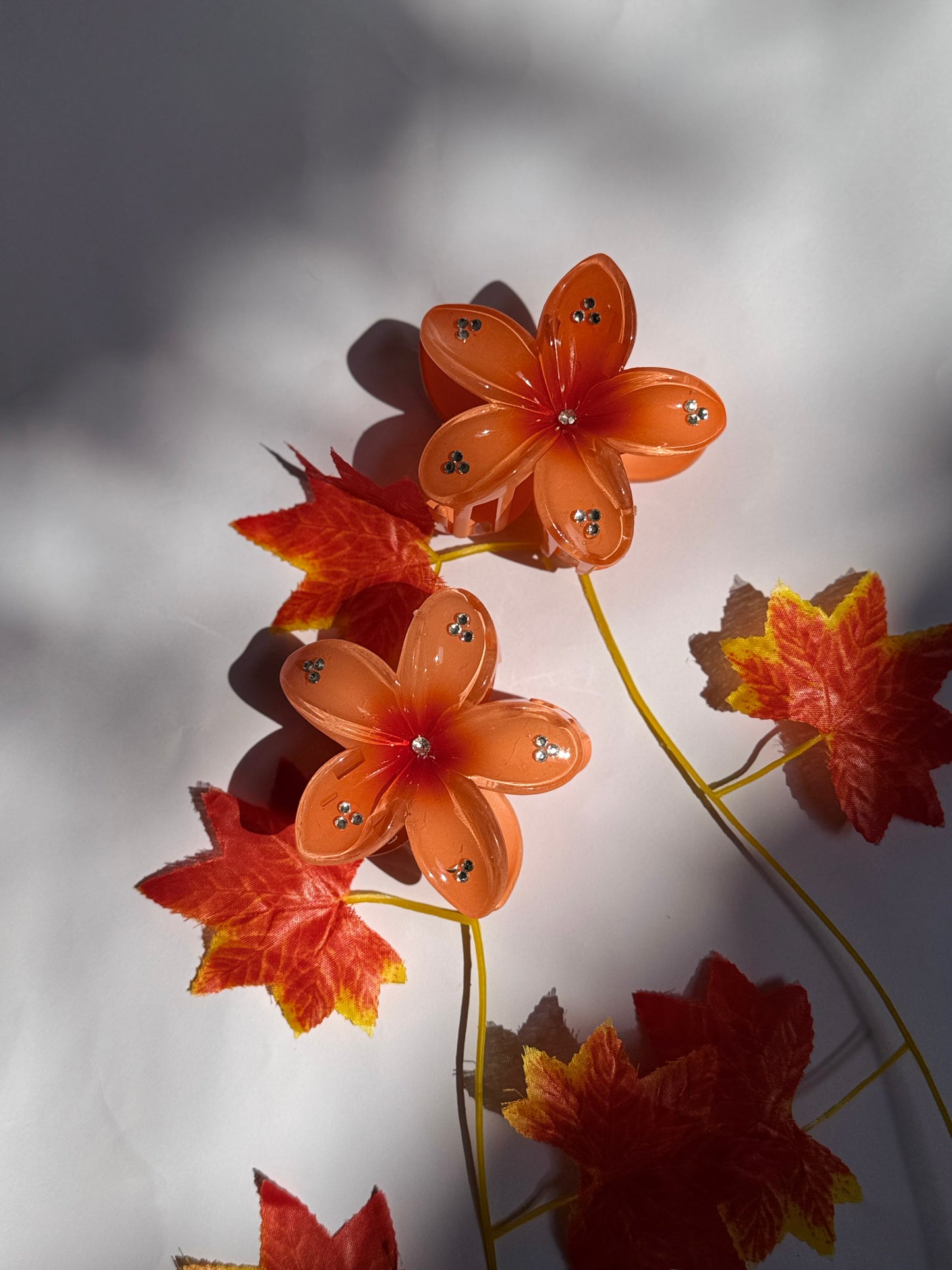 Pair of 2 Hibiscus Flower Catcher