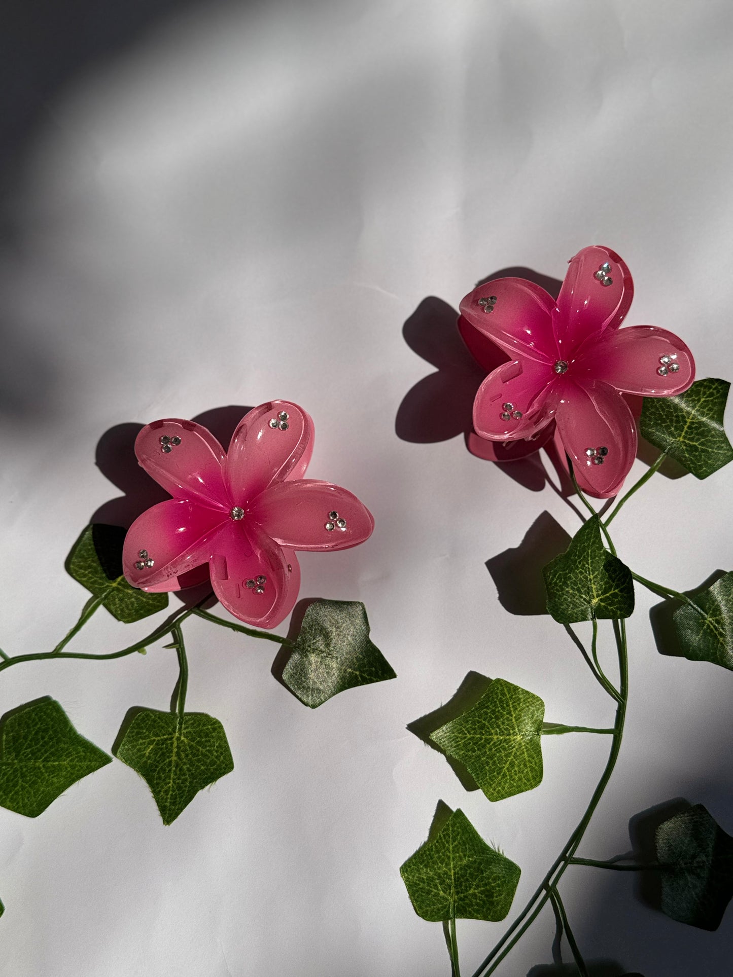 Pair of 2 Hibiscus Flower Catcher