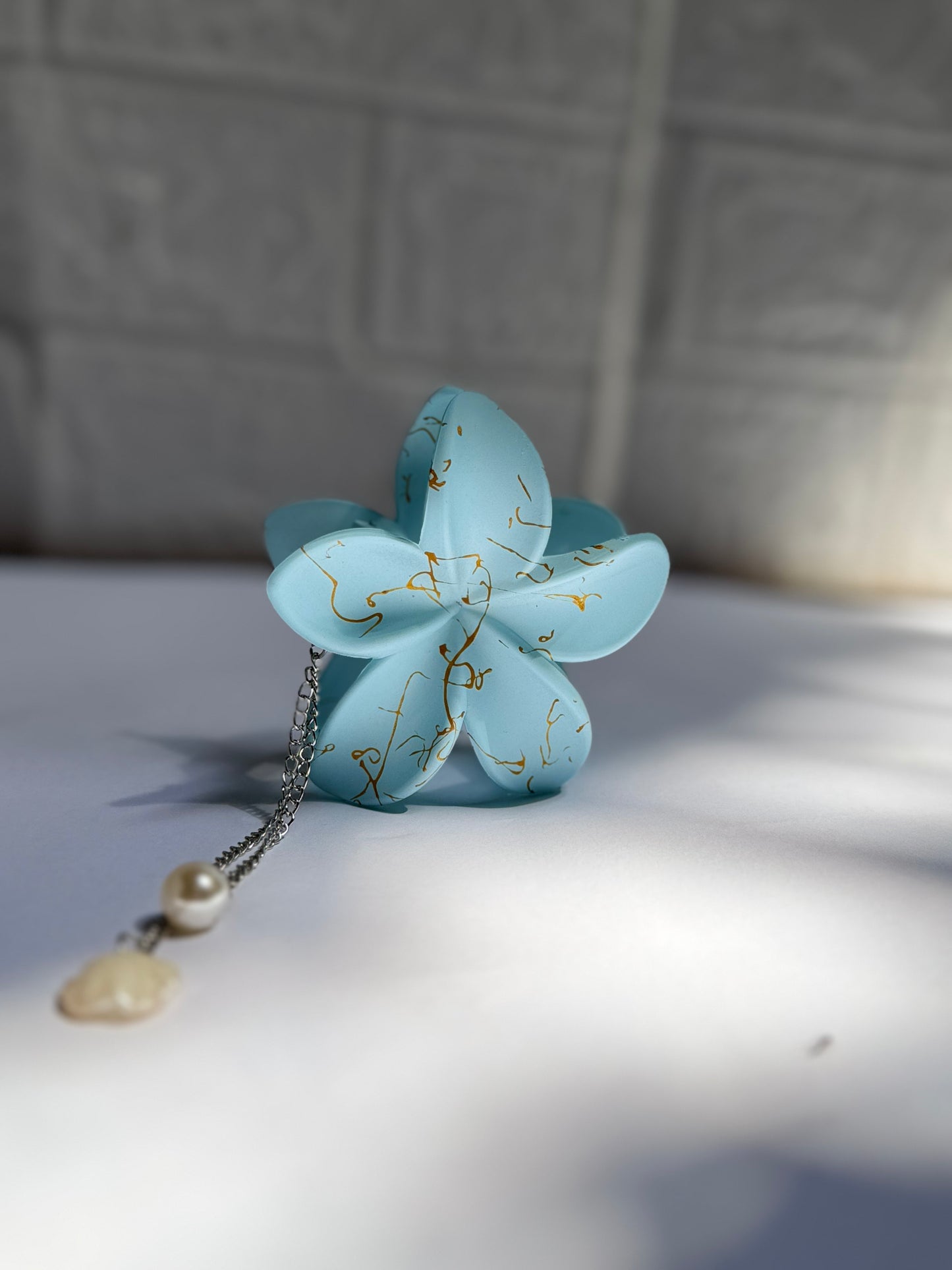 Hibiscus Flower with Pearl  - Any 3