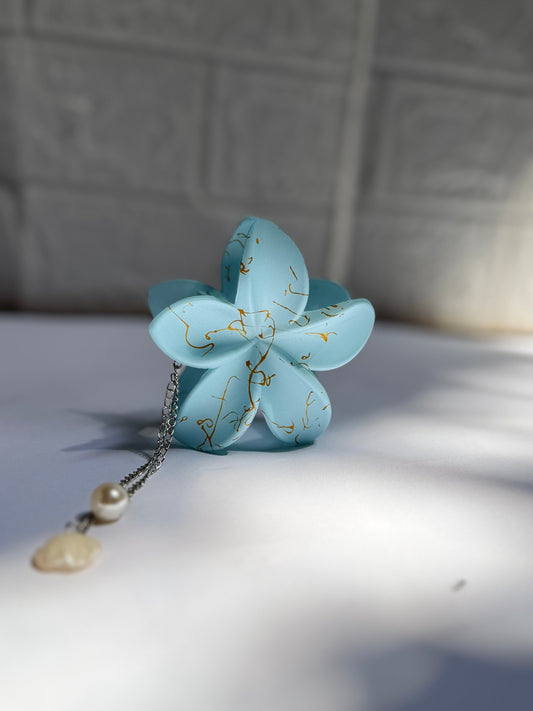 Pack of 3 Hibiscus Flower with Pearl  - Any 3