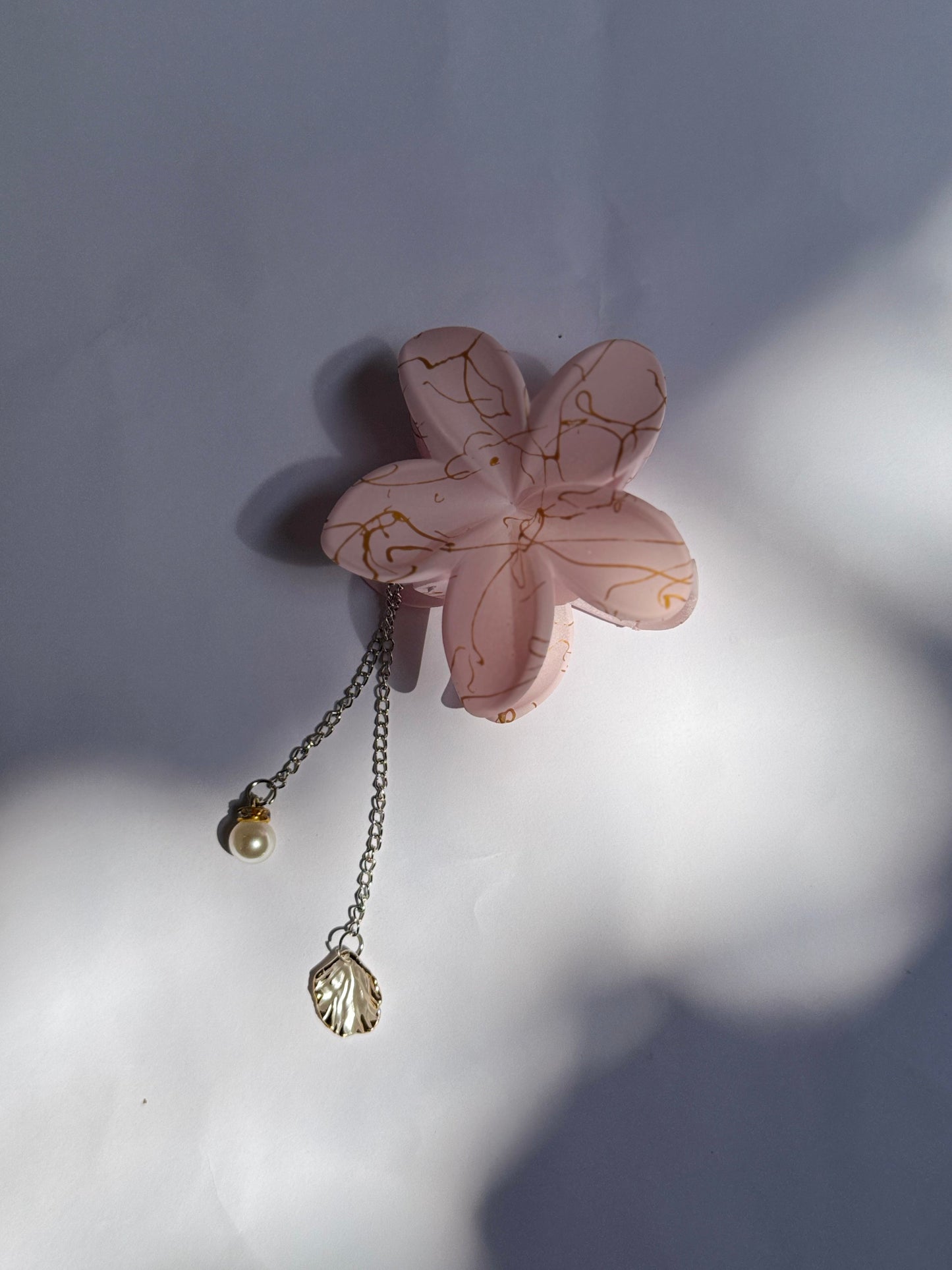 Pack of 3 Hibiscus Flower with Pearl  - Any 3
