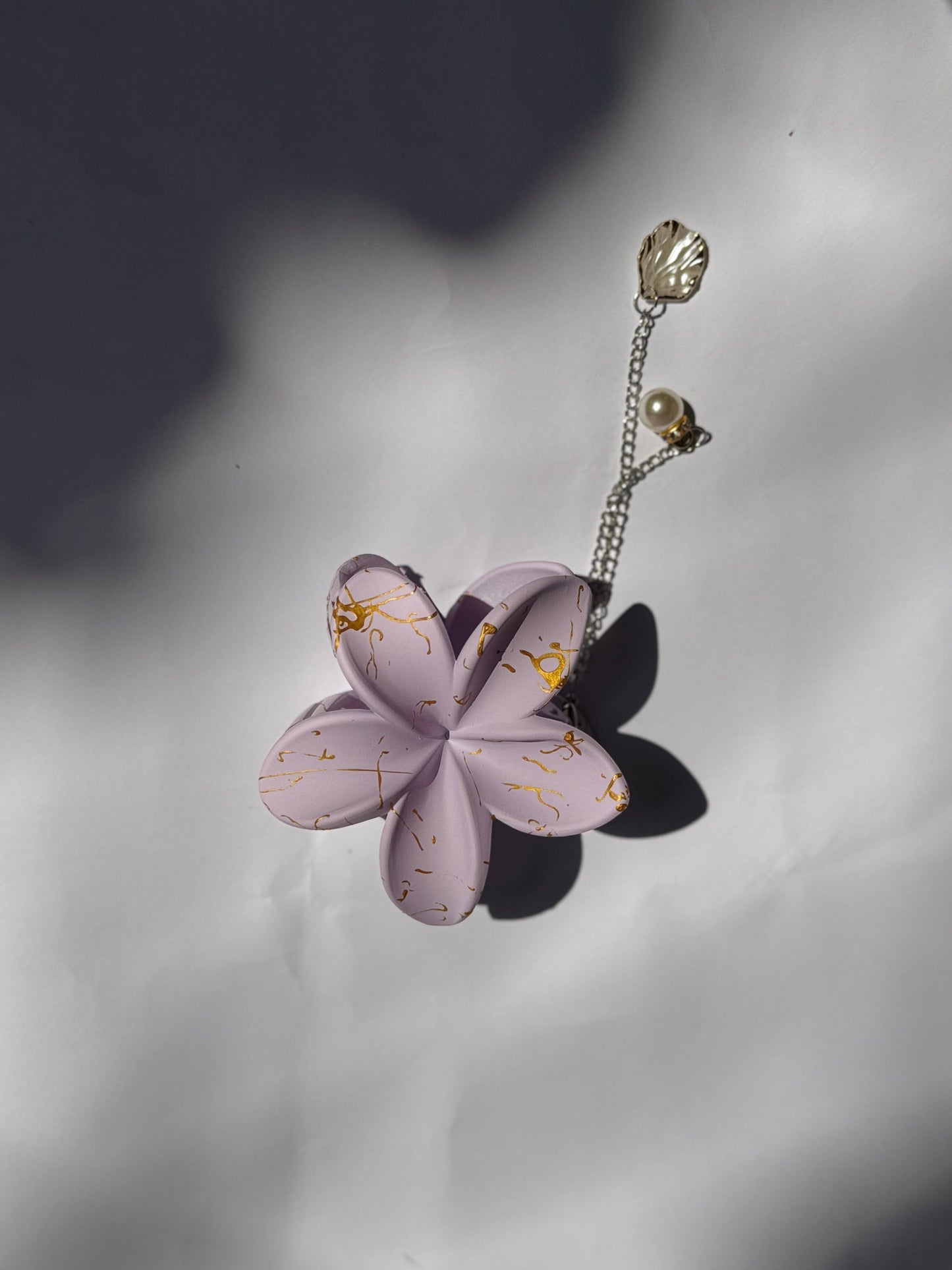 Pack of 3 Hibiscus Flower with Pearl  - Any 3