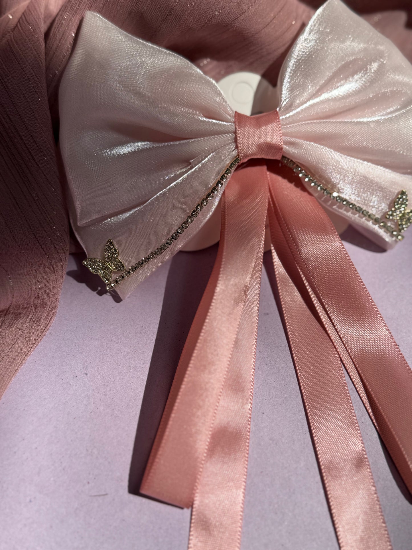 Pintresty Shiny Hair Bows - Handmade