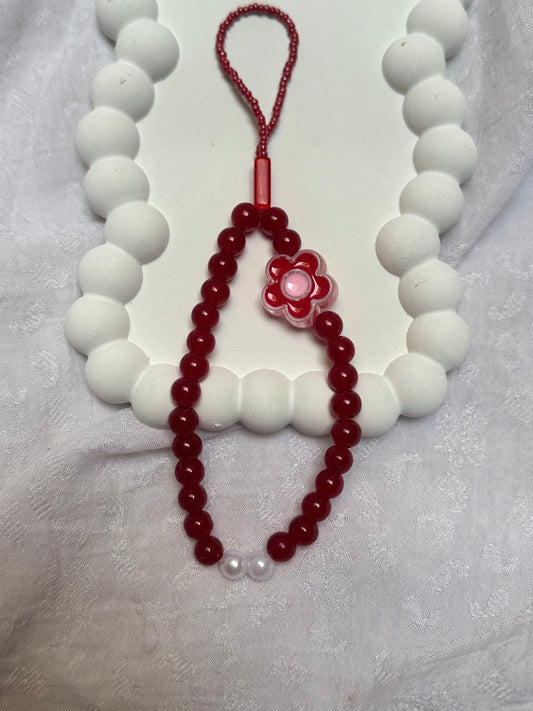 Floral mobile charm - Handmade