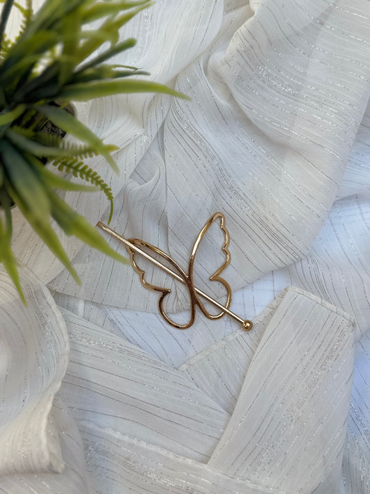 Metal Hair clip Butterfly