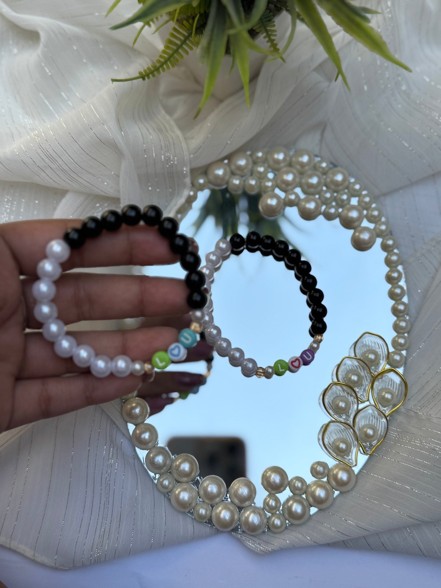 Couple Hand charm - Handmade