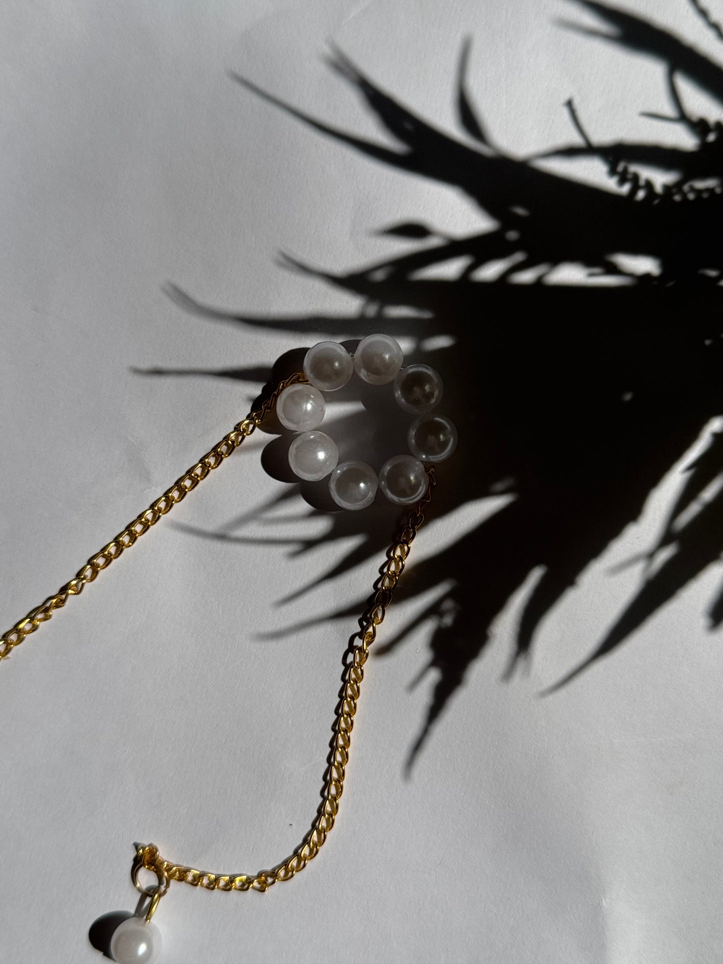 Elegant Pearl Bracelet - Handmade