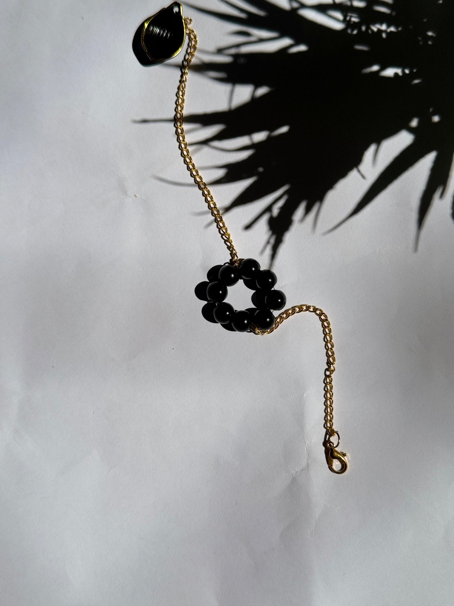 Elegant Pearl Hand Charm - Handmade
