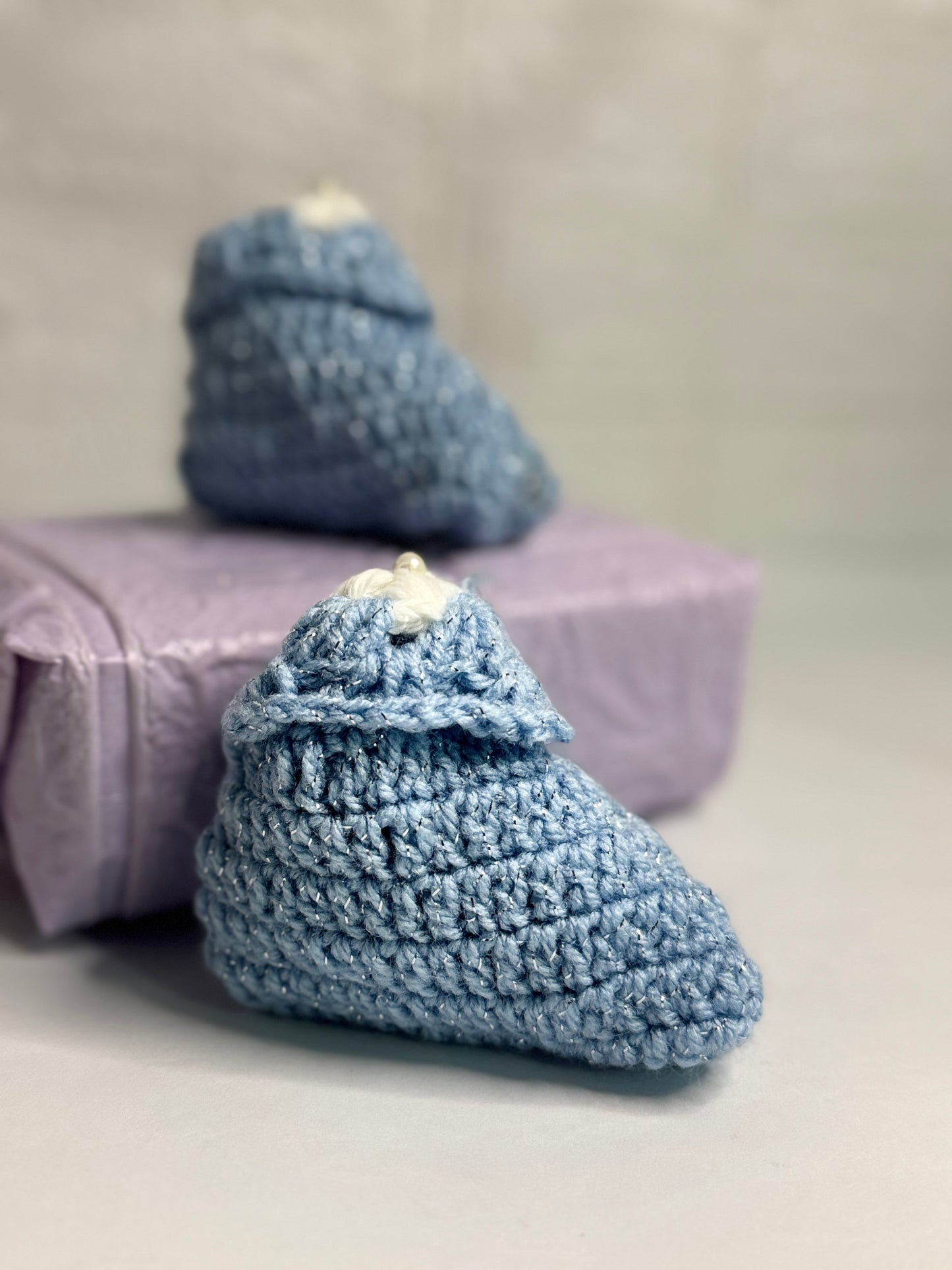 New born Crochet shoes - Handmade