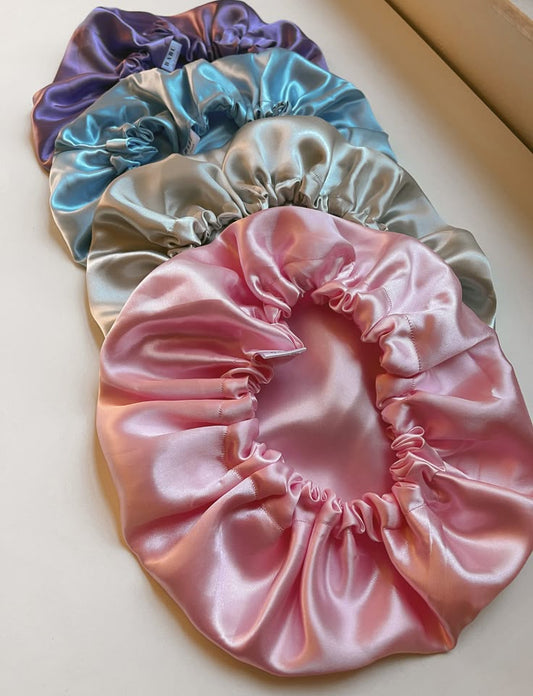Silk simple Hair Bonnet - Handmade