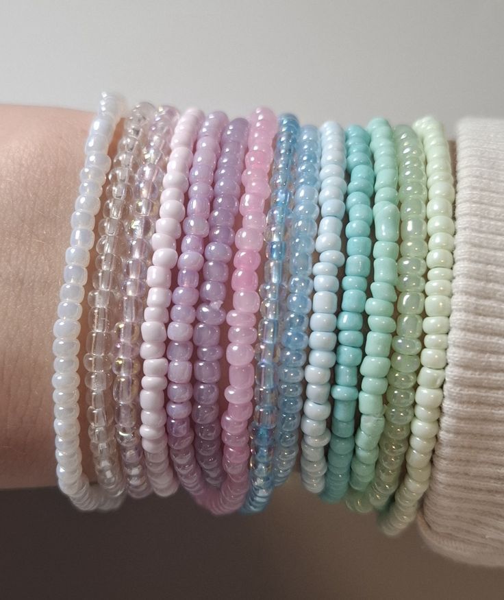 Seed Beads Bracelet set