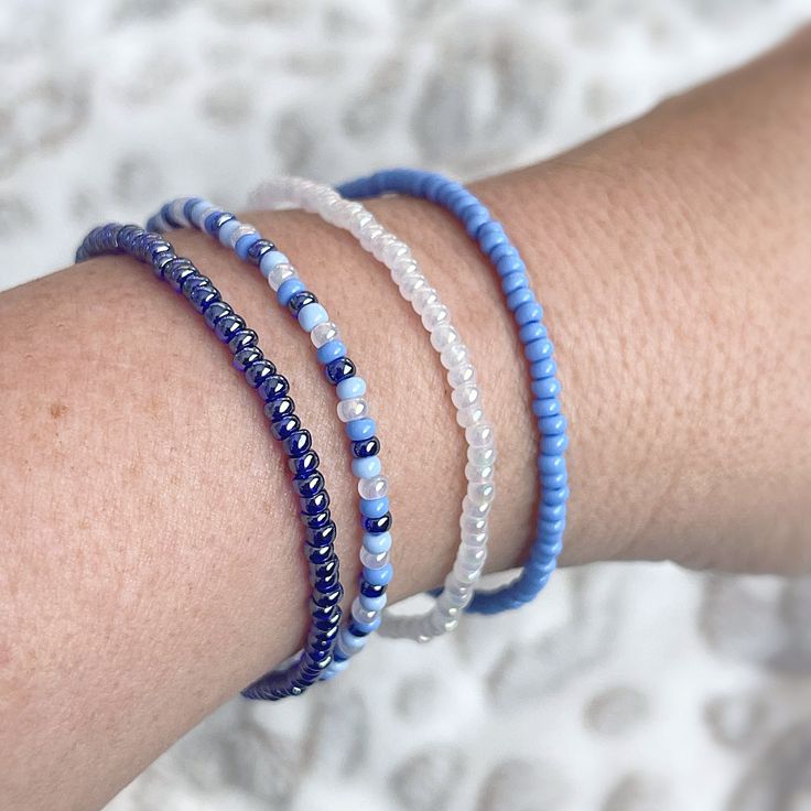 Seed Beads Bracelet set