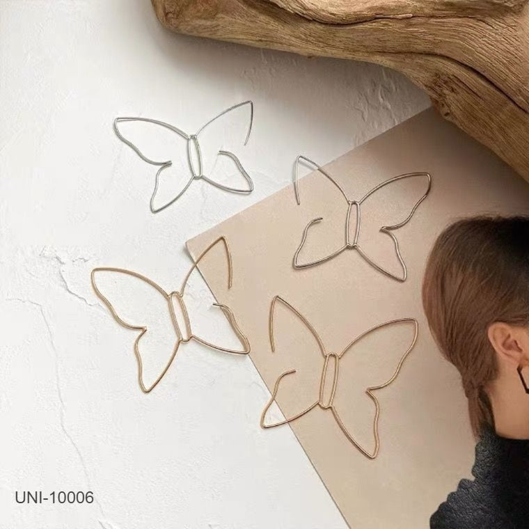 Butterfly Foiled Large - Earring