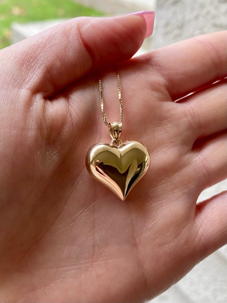 Gold Plated Love Heart Necklace