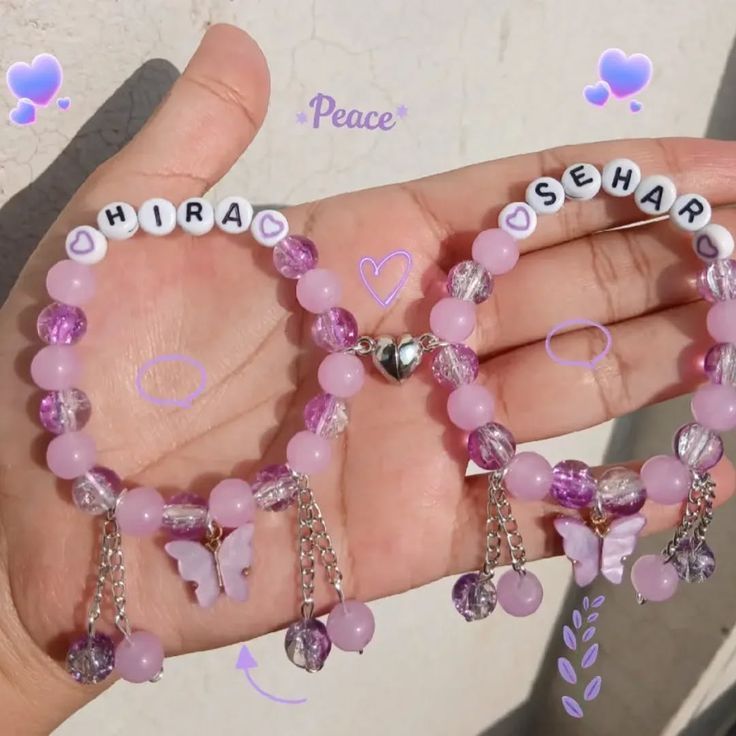 Magnetic Heart Charms - Handmade