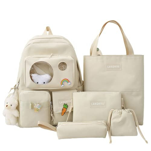 5pcs school bag