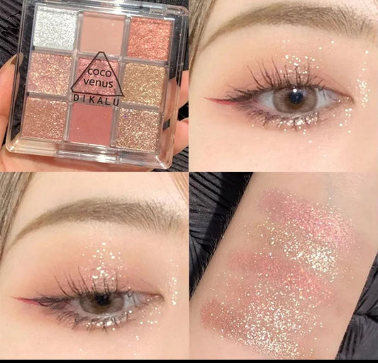 Eyeshadow Palette Matte & Shimmer Shades