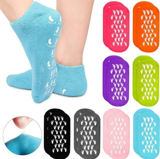 Rough Foot Care Treatment Silicon Socks for Winter