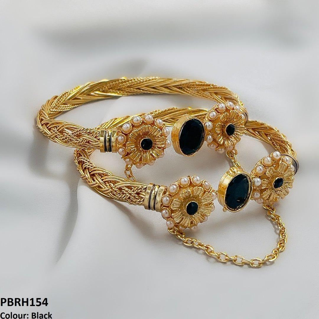 Oval Flower Bracelet Adjustable