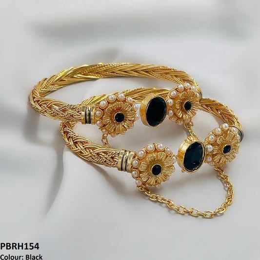 Oval Flower Bracelet Adjustable